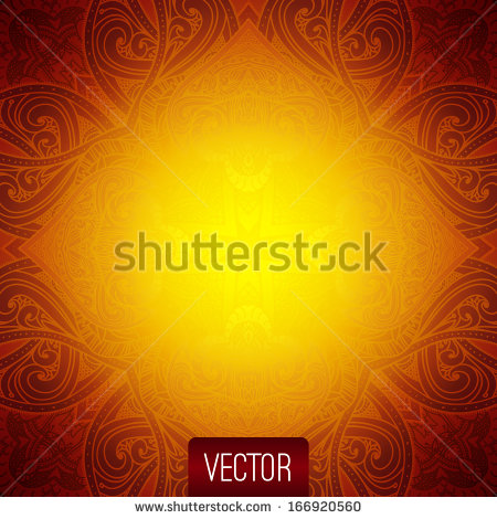 Islamic Patterns Vector Gold