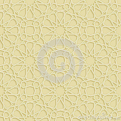 Islamic Patterns Vector Gold