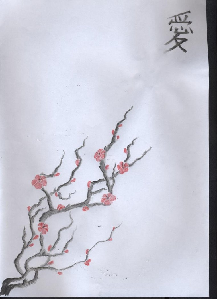 Japanese Cherry Blossom Tattoo Drawings