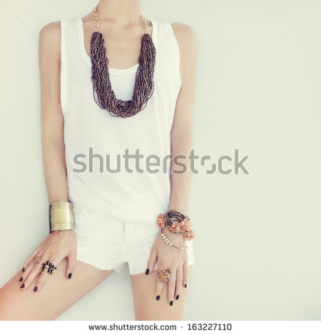 Jewelry Fashion Girl Illustrations