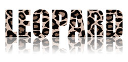 Leopard Print Letter Generator