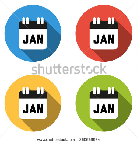 March Calendar Icons