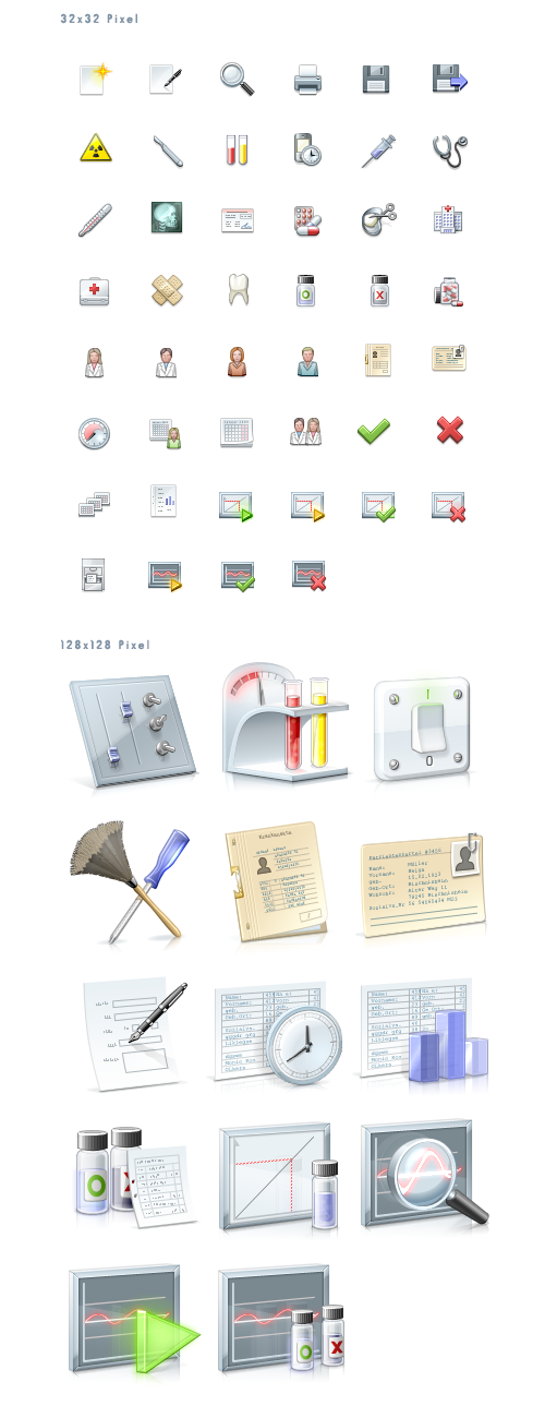 Medical Icons Free Set