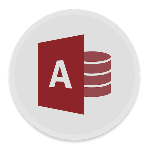 Microsoft Access Icon 2016