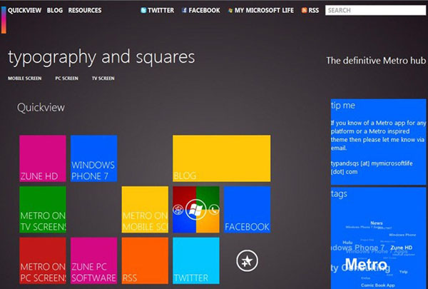 Microsoft Modern UI Design Microsoft Modern UI Design