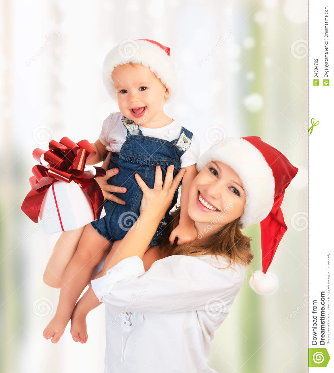 Mother and Baby Christmas Photography