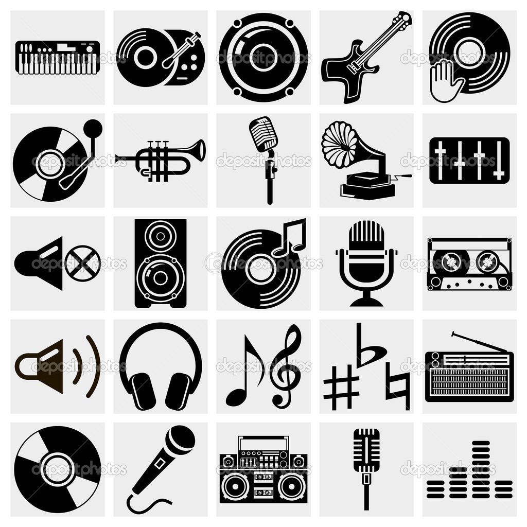 Music Vector Icons