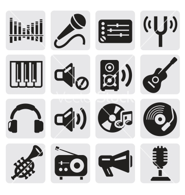 Music Vector Icons