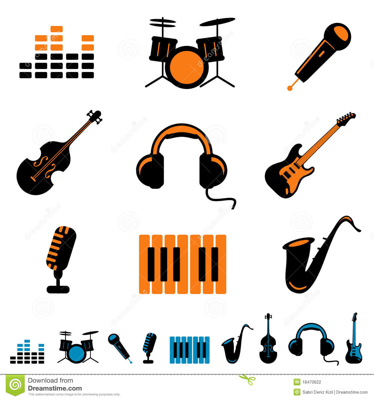 Music Vector Icons