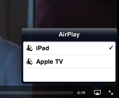 Only Audio AirPlay Icon