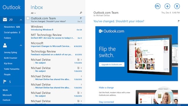 Outlook Mail App Windows 10