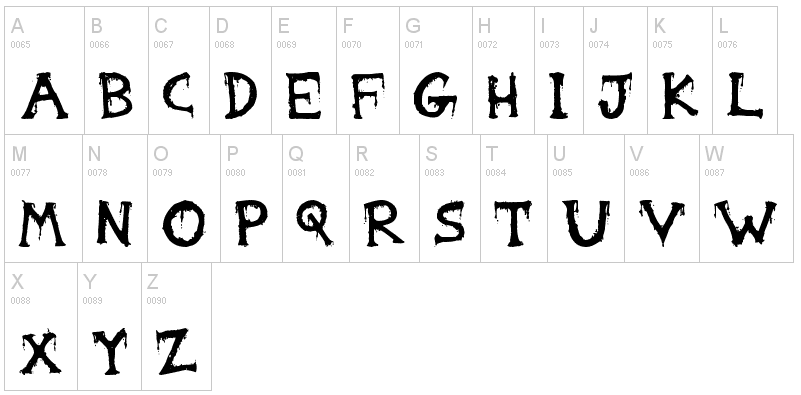 Paint Dripping Letter Fonts Paint Dripping Letter Fonts
