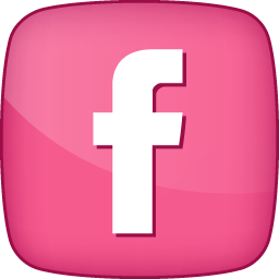 Pink Facebook Icon