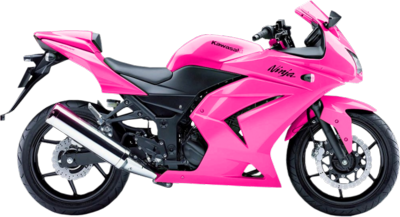 Pink Kawasaki Ninja