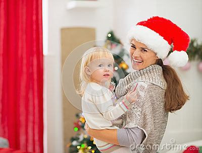 7 Mom And Baby Christmas Photography Images