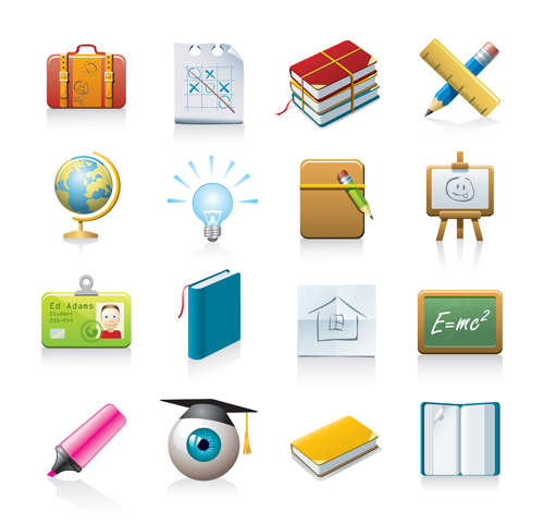 School Icon Vector Free Download