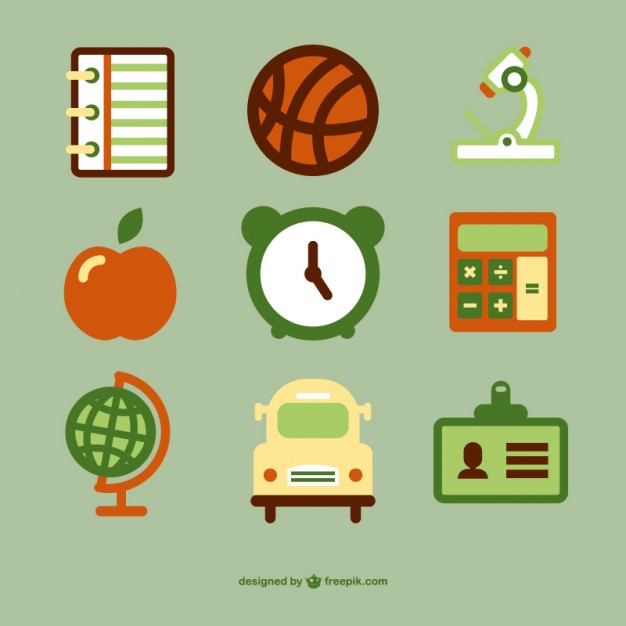 School Icon Vector Free Download