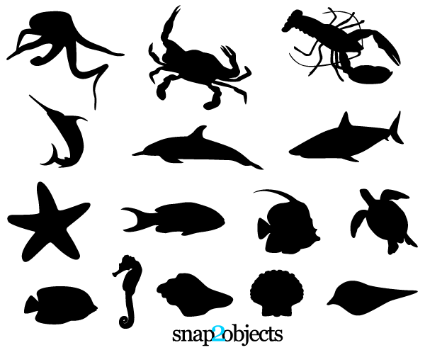 Sea Life Silhouette