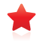 Small Red Star Icon