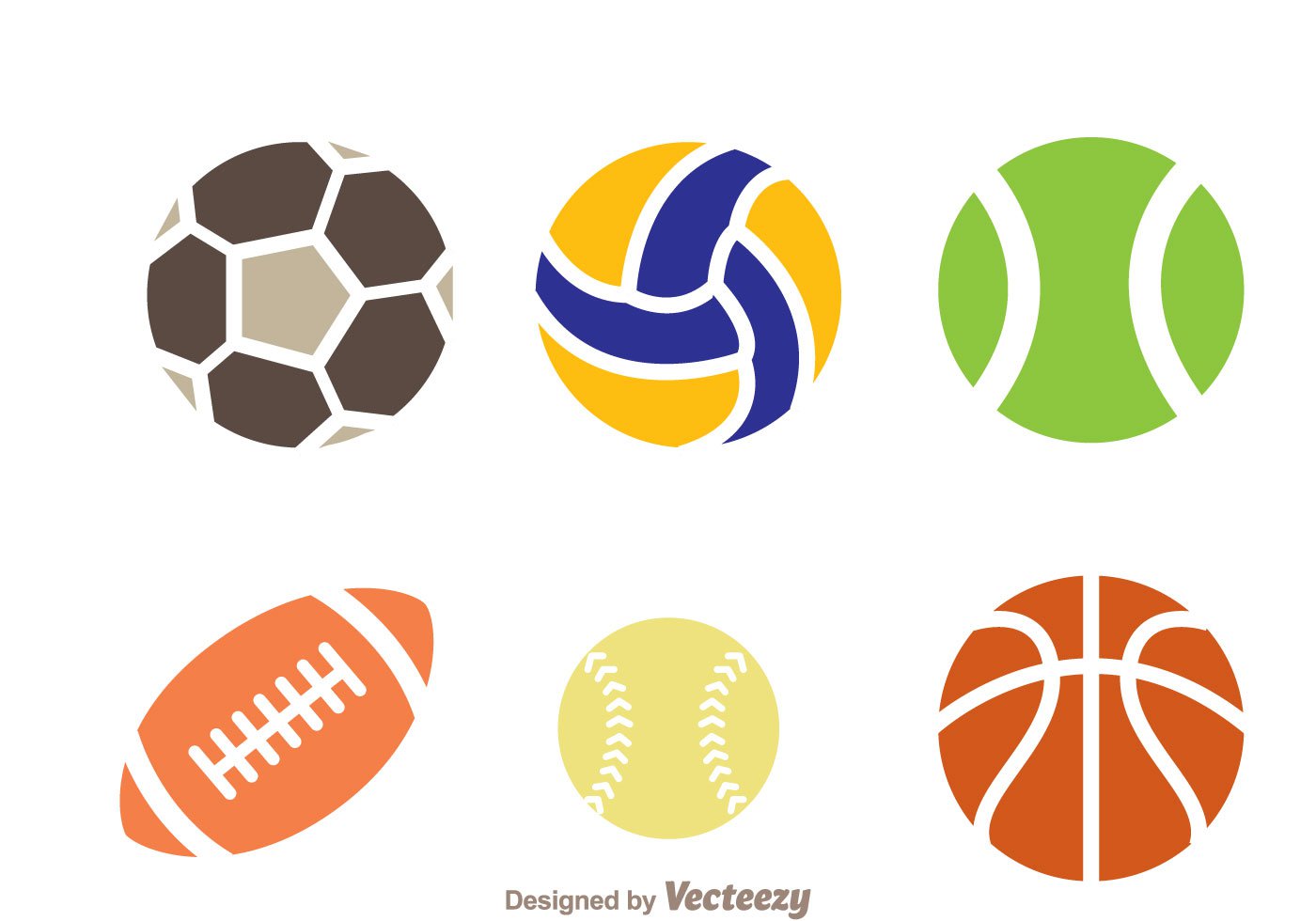 Sports Icons Vector Free Download