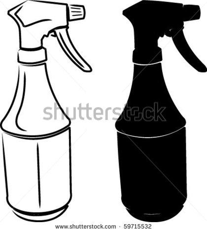 Spray Bottle Vector