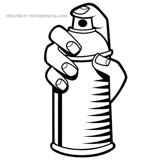 Spray-Paint Clip Art Free