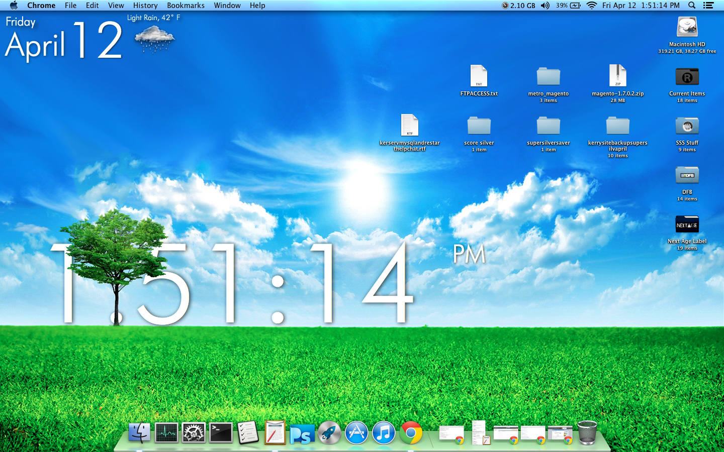 Spring Weather Desktop