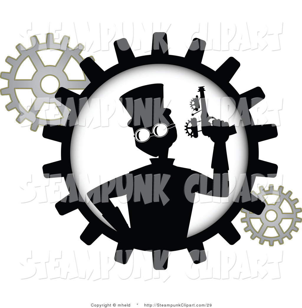 Steampunk Gear Clip Art