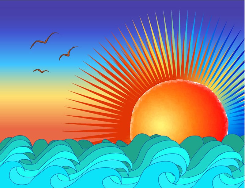 Sunrise Graphic