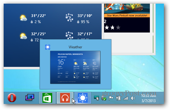 Taskbar Desktop Icon On Windows 8