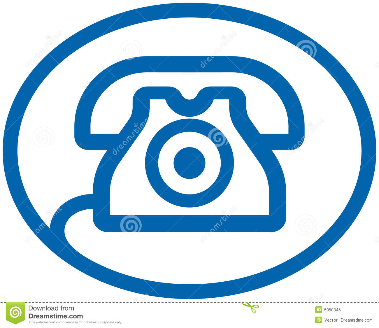 Telephone Vector Logo