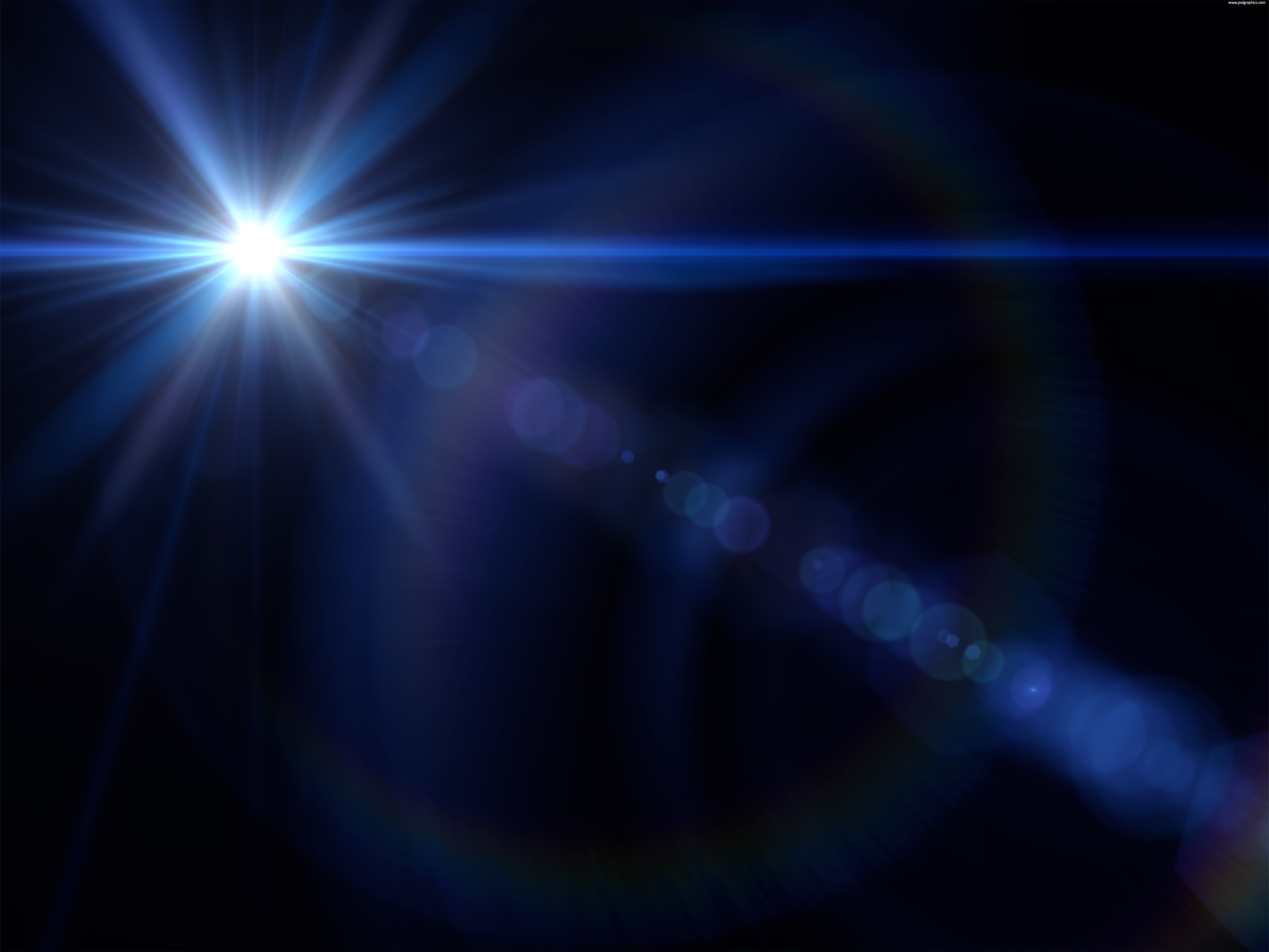 Transparent Lens Flare Effect