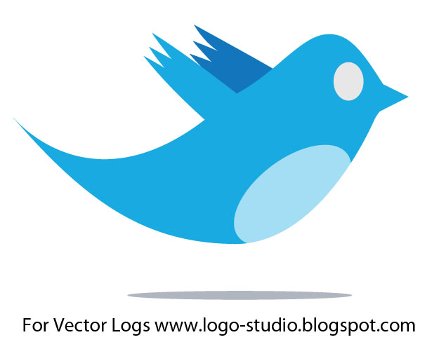 Twitter Bird Logo Vector