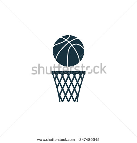 Vector Basketball Net Ball