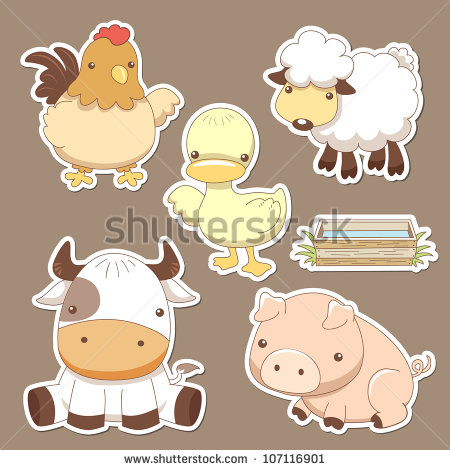 Vector Farm Animals