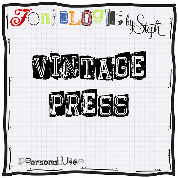 Vintage Font Generator