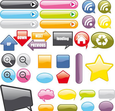 Web Buttons and Icons