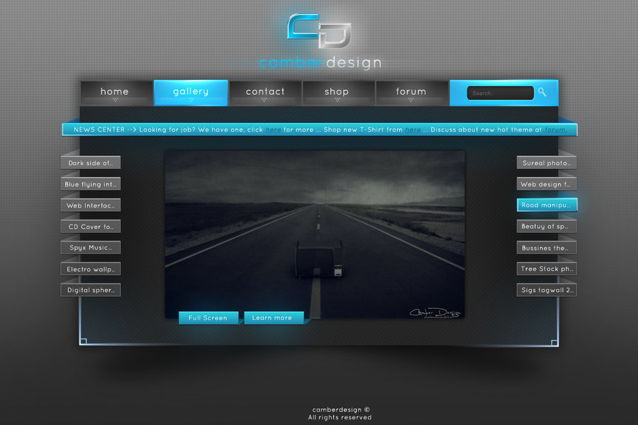 Web Interface Design