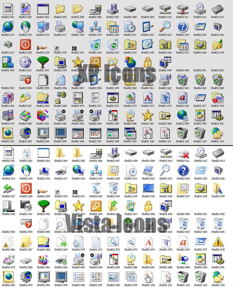 Windows Vista Icons