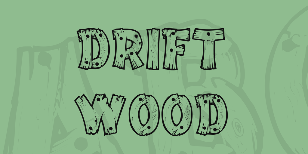 Wood Fonts Free Download