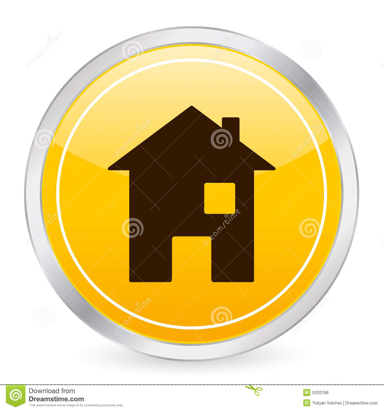 Yellow Circle Icon