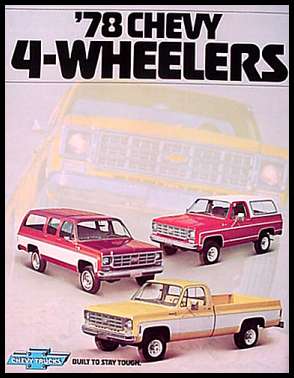 1978 Chevy Truck Brochure