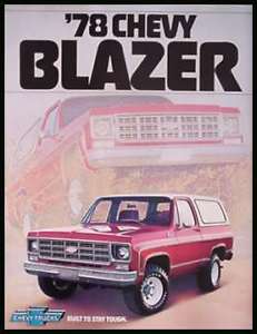 1978 Chevy Truck Colors