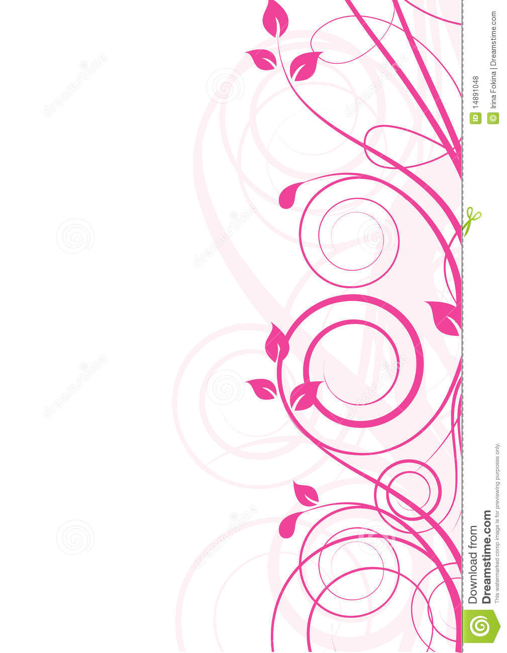 Abstract Floral Design
