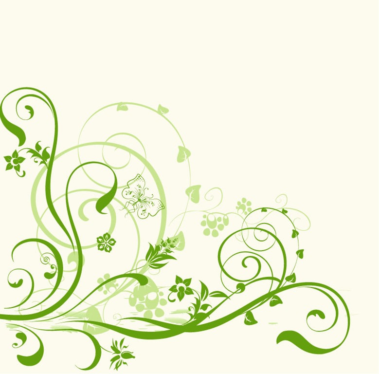 Abstract Floral Vector Design