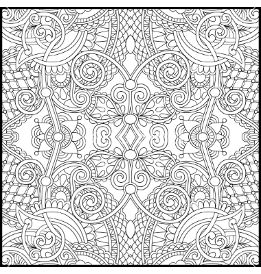 Adult Coloring Books Vector