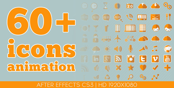 After Effects Animated Icons