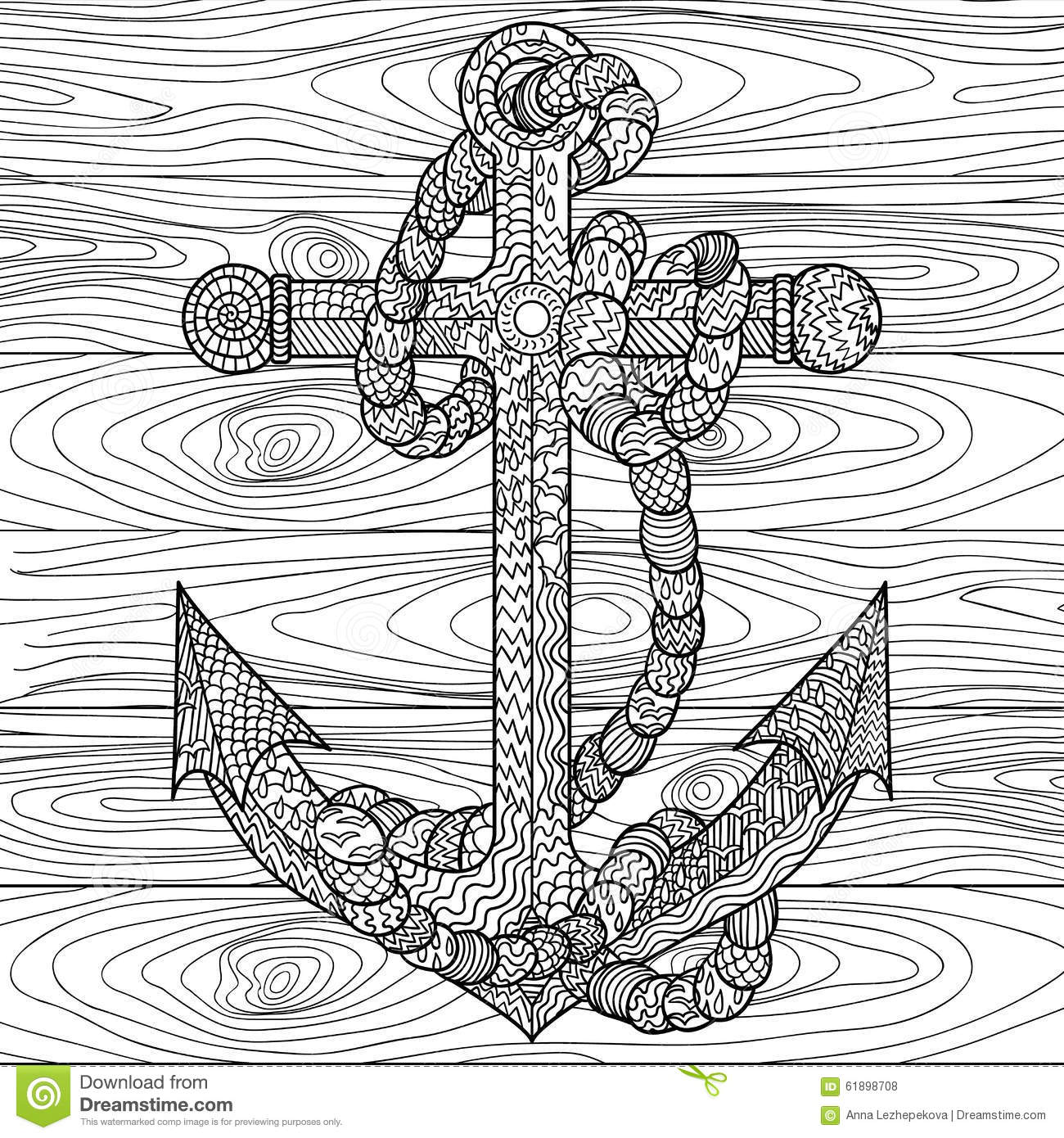 Anchor Coloring Pages