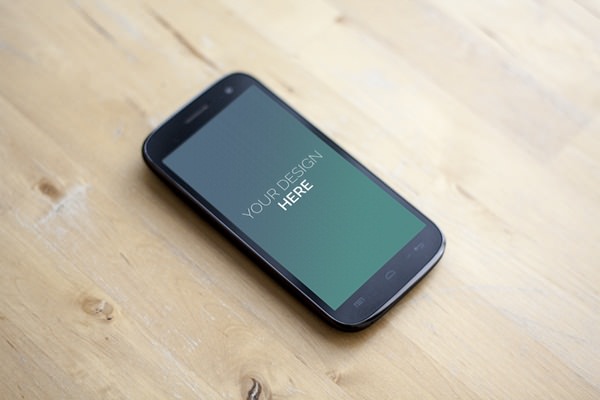 Android Phone Mockup PSD