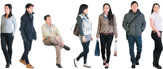 Asian People Cutouts Photoshop